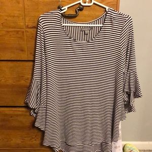 Long Sleeve Striped Shirt
